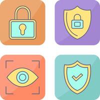 Lock and Privacy Icon vector