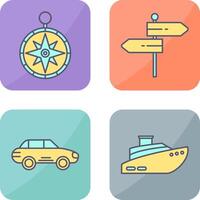 Compass and Direction Icon vector