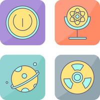 Gyroscope and Power Icon vector