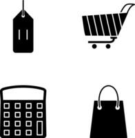 deals and shopping cart Icon vector