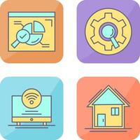 Magnet and Solution Icon vector