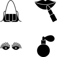 Bag and Beauty Icon vector