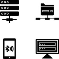 llave y Wifi icono vector