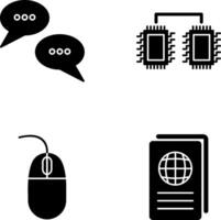 Password and Shield Icon vector