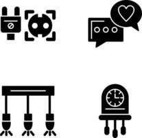 Socket and Chat Icon vector