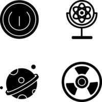 Gyroscope and Power Icon vector