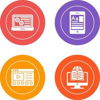 Workshop and Education App Icon vector