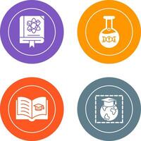 Science and Dna Icon vector