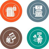 Shopping and Store Icon vector