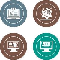 Employee Benefits and Employment Icon vector