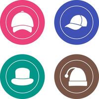 Cap and Hat Icon vector