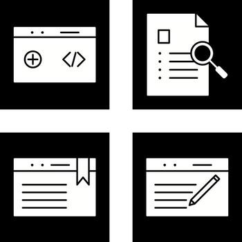 clean code and case study Icon vector