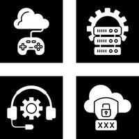 Gaming and Server Icon vector