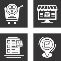 Add to Cart and Online Shopping Icon vector