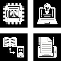 Cpu and Lamp Icon vector