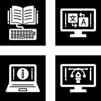 Study and Language Icon vector