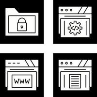 Folder and Development Icon vector