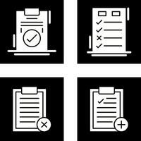 Today to Done Check List and Checkmark Icon vector