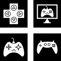 juego de azar controlar y en línea juegos icono vector