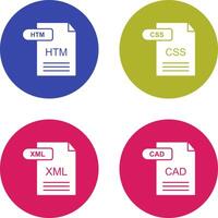 htm y css icono vector