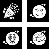 Drunk and Poppers Icon vector