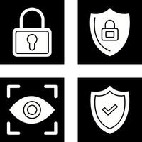 Lock and Privacy Icon vector