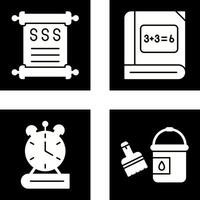 History and Math Icon vector