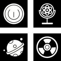 Gyroscope and Power Icon vector