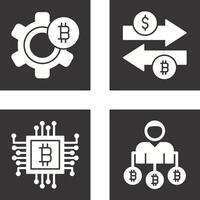 Setting and Money Exchange Icon vector