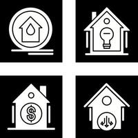 Fire Alarm and Home Automation Icon vector