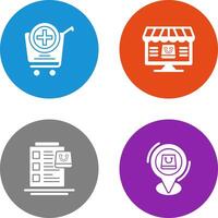 Add to Cart and Online Shopping Icon vector