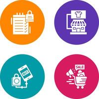 Shopping and Store Icon vector