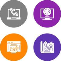 Incubator and Inovation Icon vector