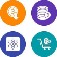Lose and Coins Icon vector