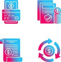 Payment and Protection Icon vector