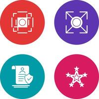 crop and expand Icon vector