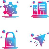 Gear and Company Icon vector