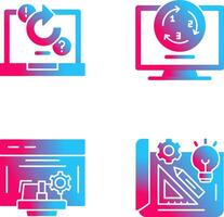 Incubator and Inovation Icon vector
