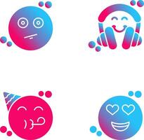 Neutral and Headphones Icon vector