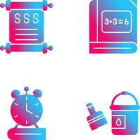 History and Math Icon vector