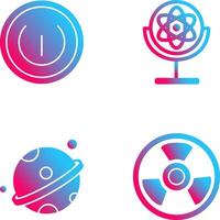 Gyroscope and Power Icon vector