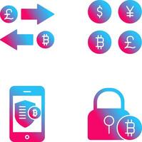 Exchange and Currency Icon vector