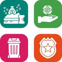 Money Laundering and Management Icon vector