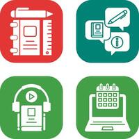 Learning Tools and Education Icon vector