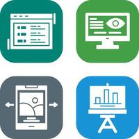 Switch and Vision Icon vector