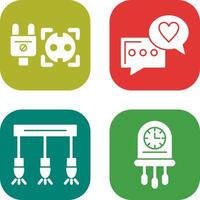 Socket and Chat Icon vector