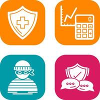 Accounting and Health Icon vector