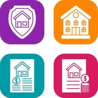 Protection and Property Icon vector