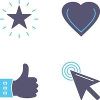 star and favourite Icon vector