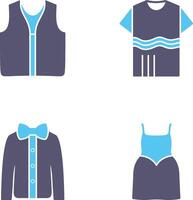 Swimming Vest and Accessory Icon vector